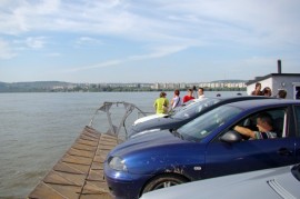 pod peste Dunăre între Călărași și Silistra