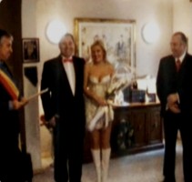 Imagine de la nunta din 2003 a Elenei Udrea cu Dorin Cocoș, ceremonie care a avut loc la New York. foto: Hotnews