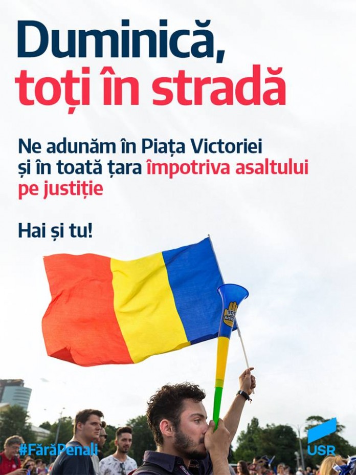noi proteste USR Cheamă românii la protest