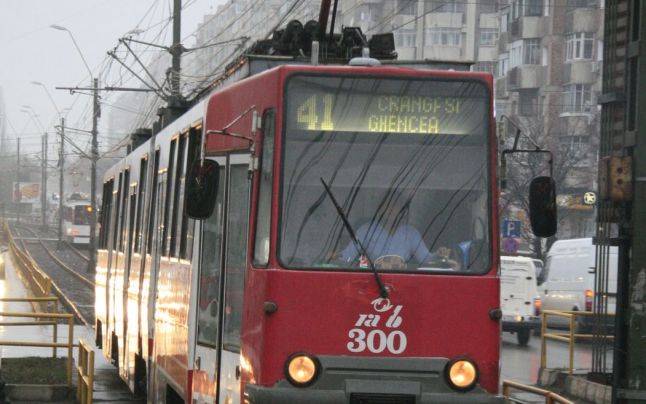 Circulaţia liniei de tramvai 41 este suspendată din luna iulie
