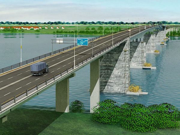 Podul suspendat peste Dunăre a fost realizat de PSD precum autostrăzile și spitalele regionale, exact așa cum au promis în planul de Guvernare.