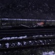 Locomotivă de tren, deraiată tren deraiat în Hunedoara