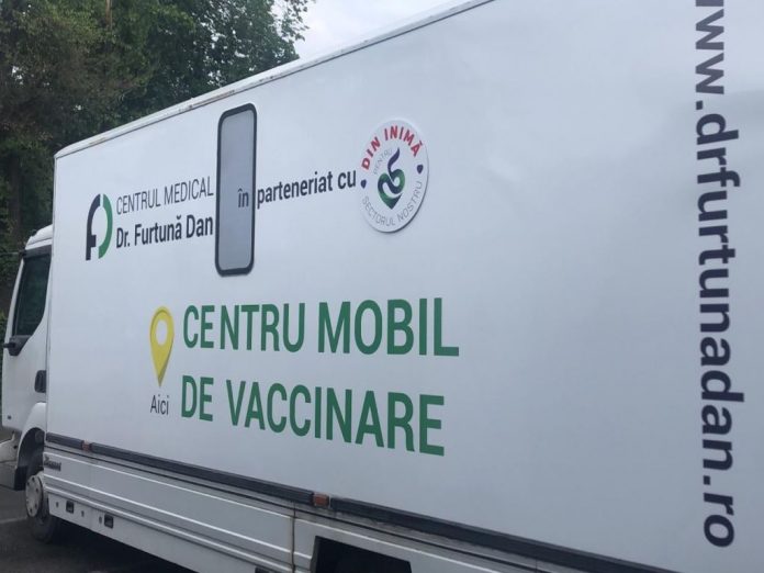 centru mobil de vaccinare